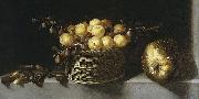 Juan van der Hamen y Leon, Still life with fruit and vegetables